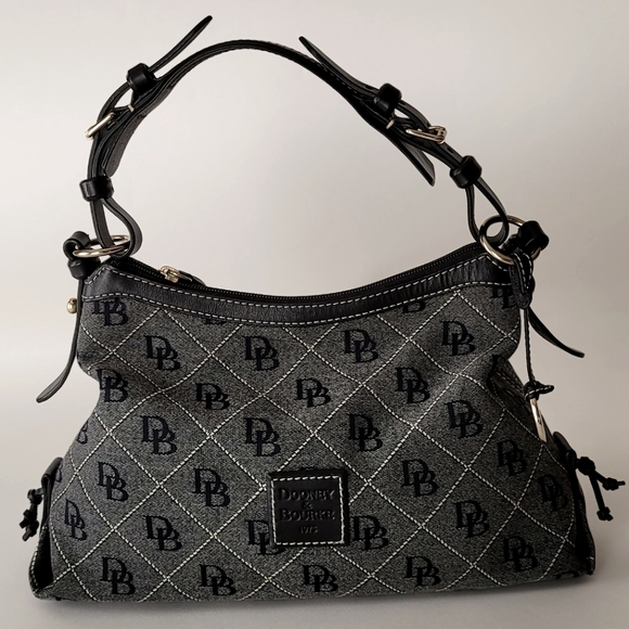 Dooney & Bourke Handbags - Dooney & Bourke/Monogram Hobo Shoulder Handbag